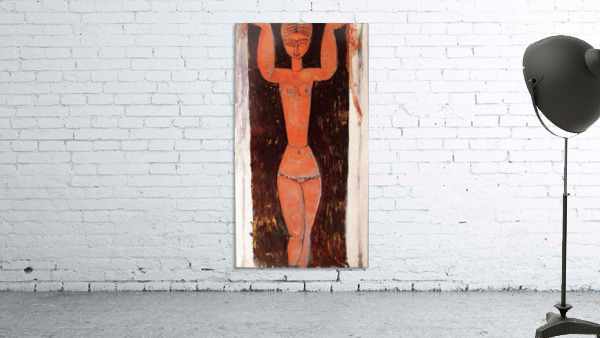 Modigliani - Caryatid -2- Wall Preview