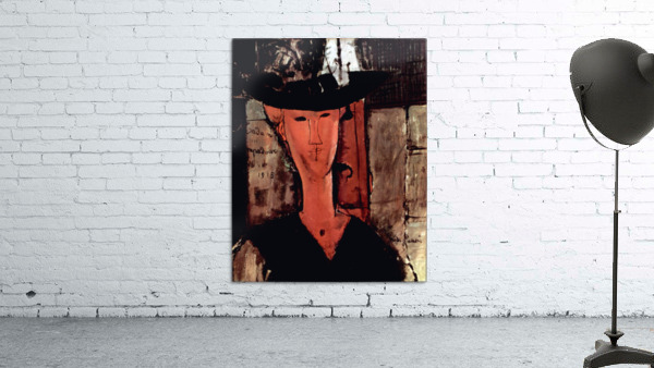 Modigliani - Lady With Hat Wall Preview