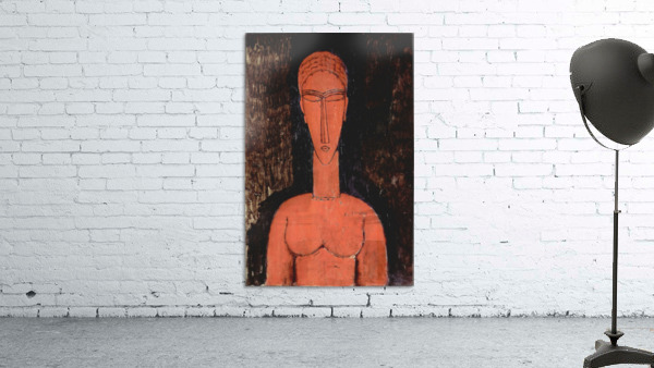 Modigliani - Red breasts Wall Preview