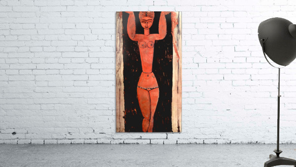 Modigliani - Standing Karyatide Wall Preview