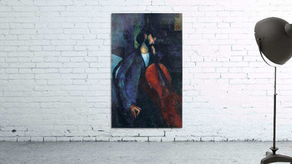 Modigliani - The Cellist Wall Preview
