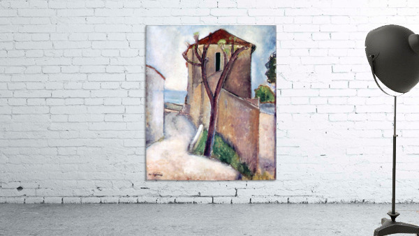 Modigliani - Tree and House Wall Preview