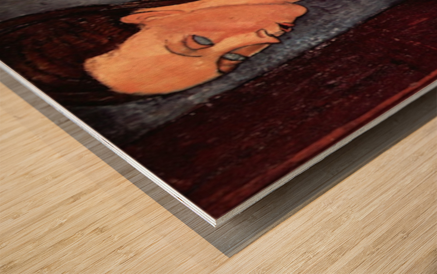 Modigliani - Portrait Wood print