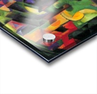 Abstract with cattle Acrylic print