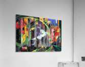 Abstract with cattle Acrylic Print