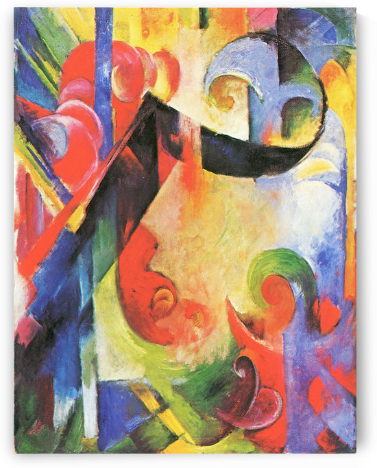 Broken Forms by Franz Marc
