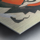 Composition with two deer Metal print