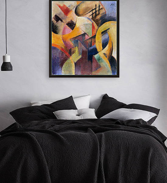 Small composition I by Franz Marc