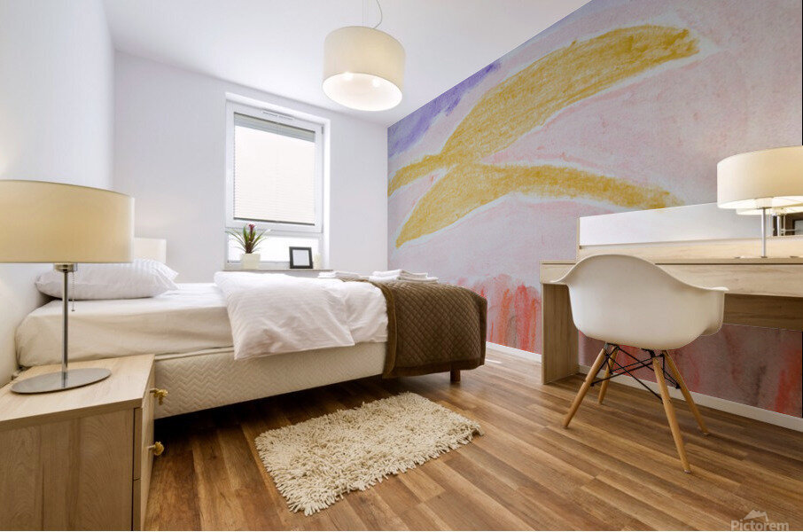 lands sea subi Mural print