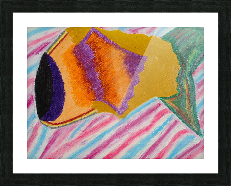 fish subi Picture Frame print