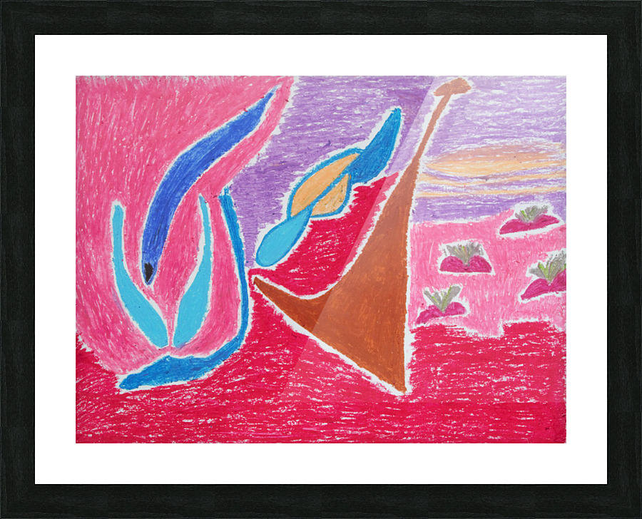 Landscape subi Picture Frame print