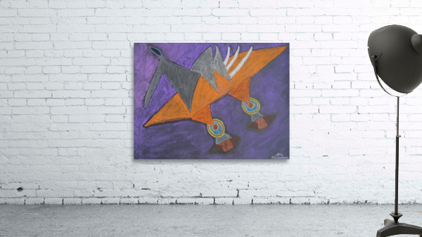 flying being subi Wall Preview