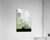 green lady Acrylic Print