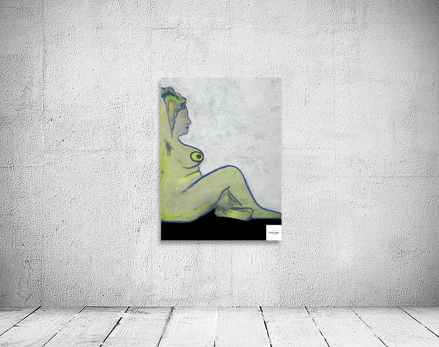 green lady Wall Preview