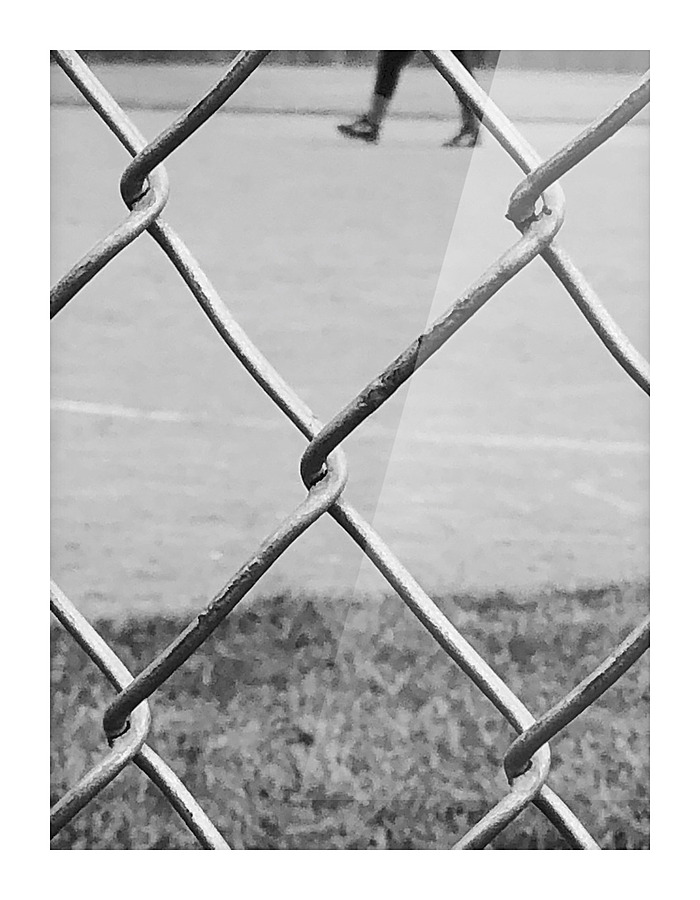 Softball Field Picture Frame print