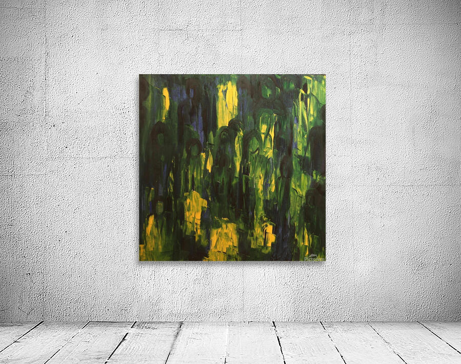 Burnt Jungle Wall Preview