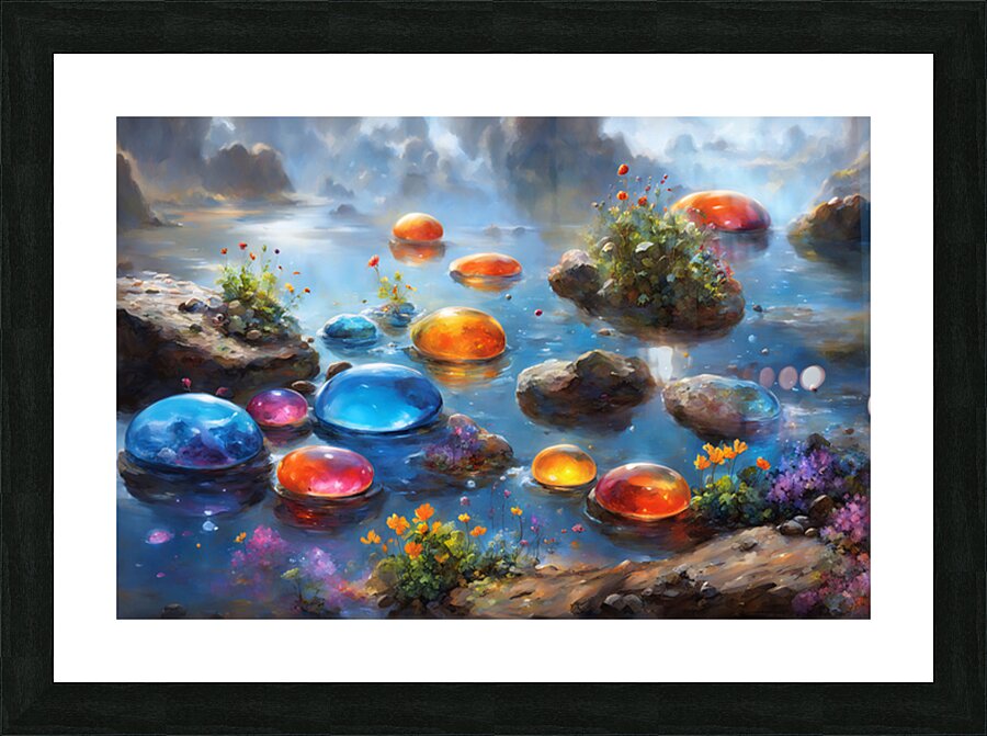 Dreamstones Picture Frame print