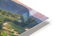 Wine Valley HD Metal print
