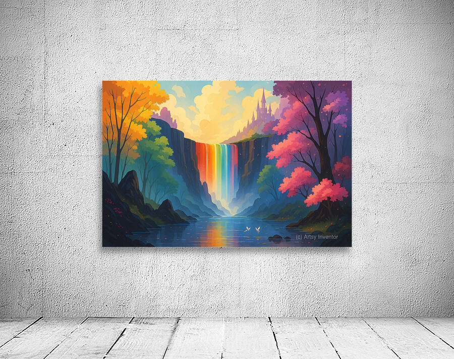 Enchanted Waterfall Wall Preview