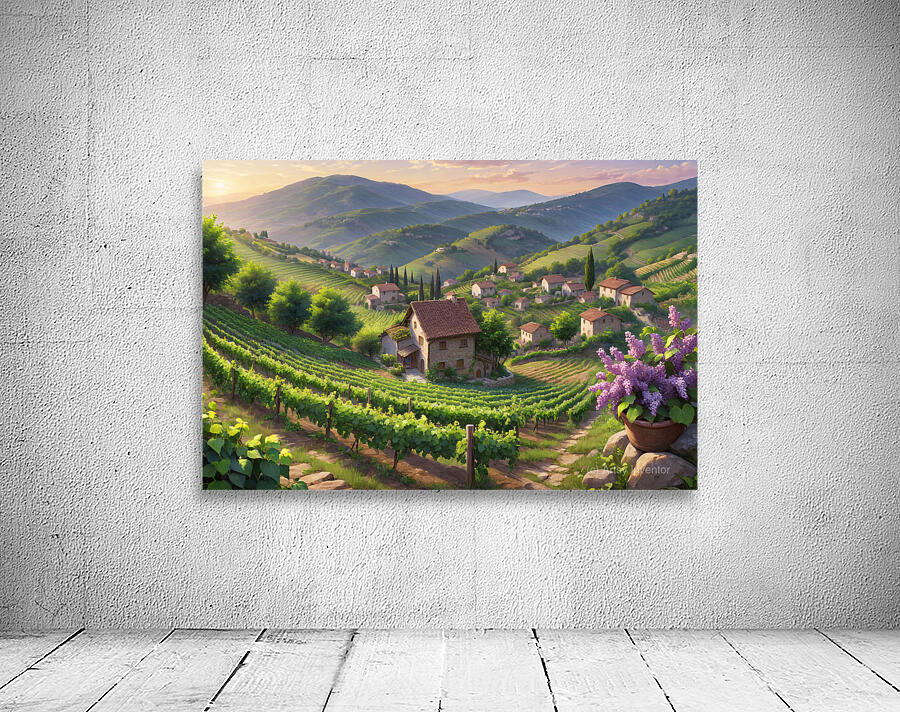 Wine Valley Wall Preview