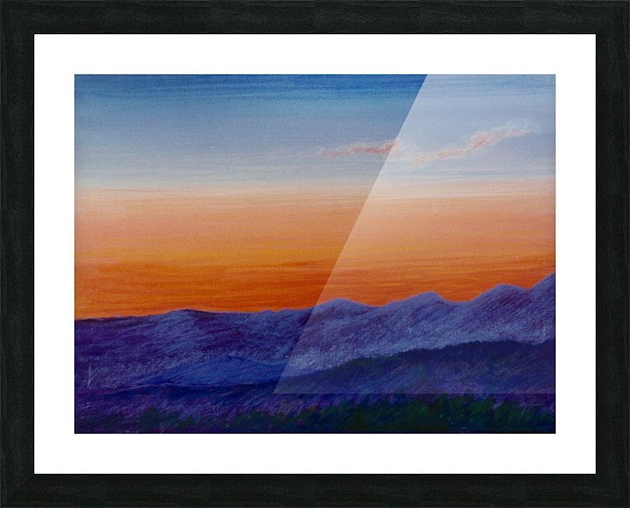 Sunset Picture Frame print
