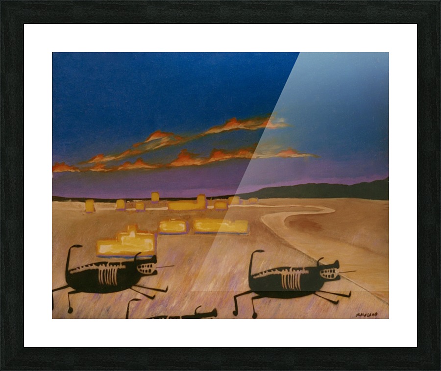 Ridgecrest Dog Picture Frame print