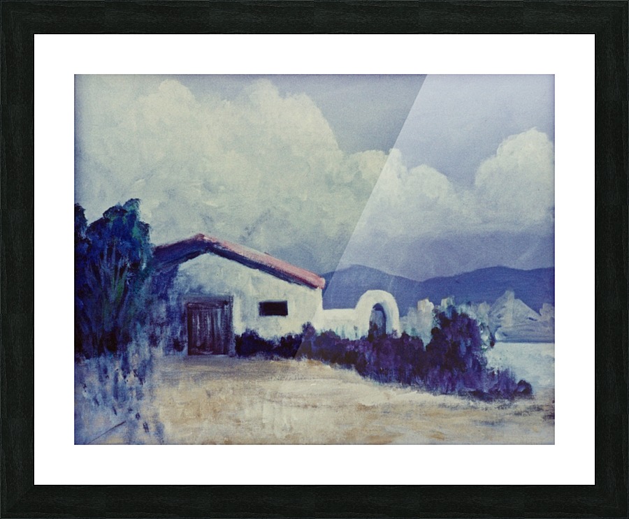 Prairie House Picture Frame print