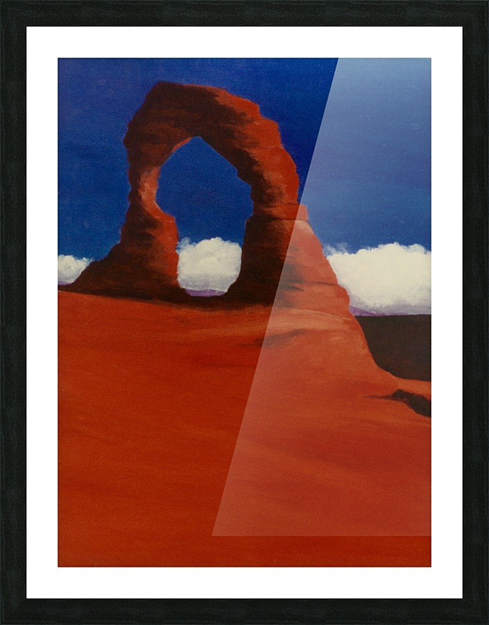 Rock Picture Frame print