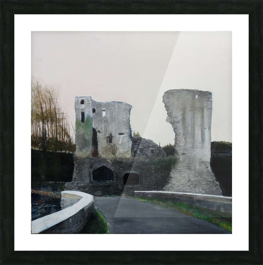 Mahee Castle Picture Frame print