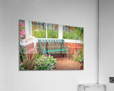 An Inviting Bench  Acrylic Print