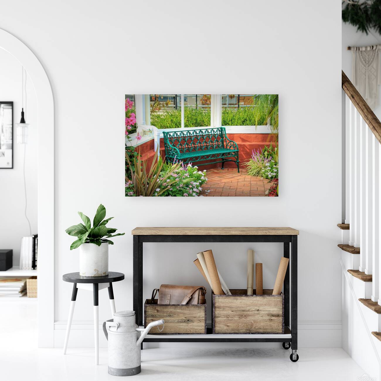 An Inviting Bench  Reproduction