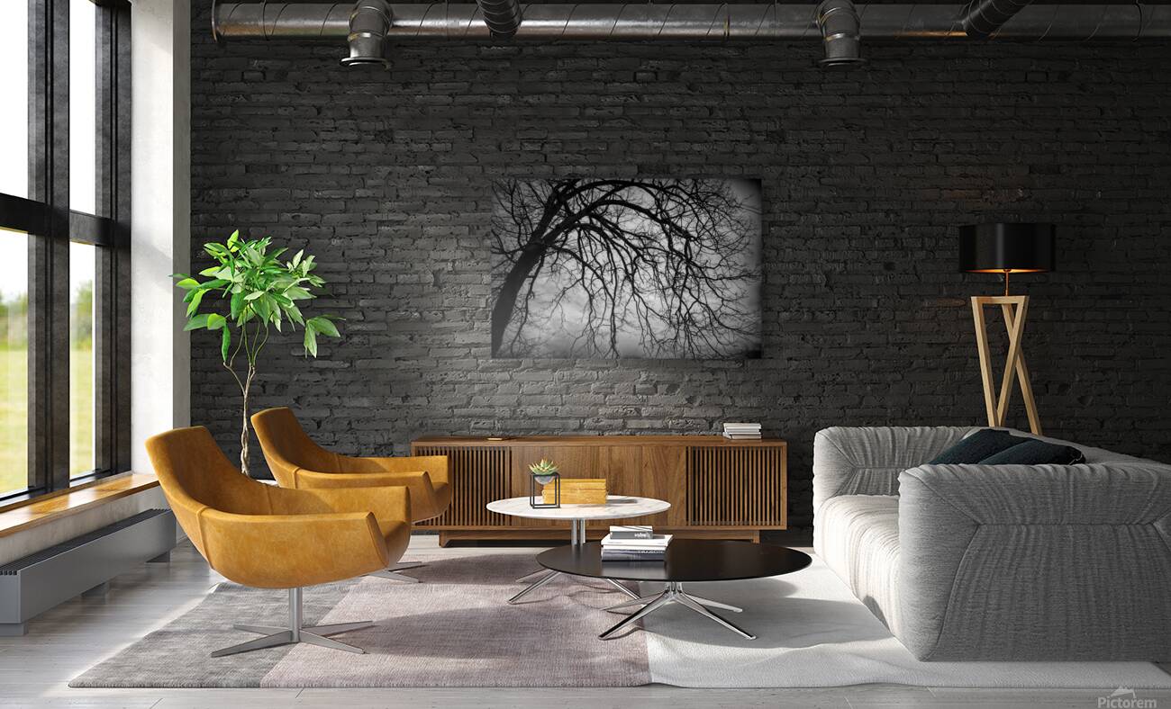 The Naked Tree Silhouette Reproduction