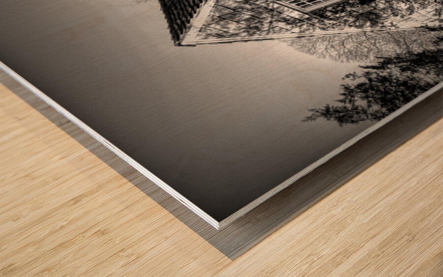 Mill House Wood print