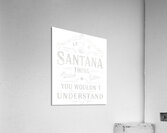 Santana 10 Acrylic Print