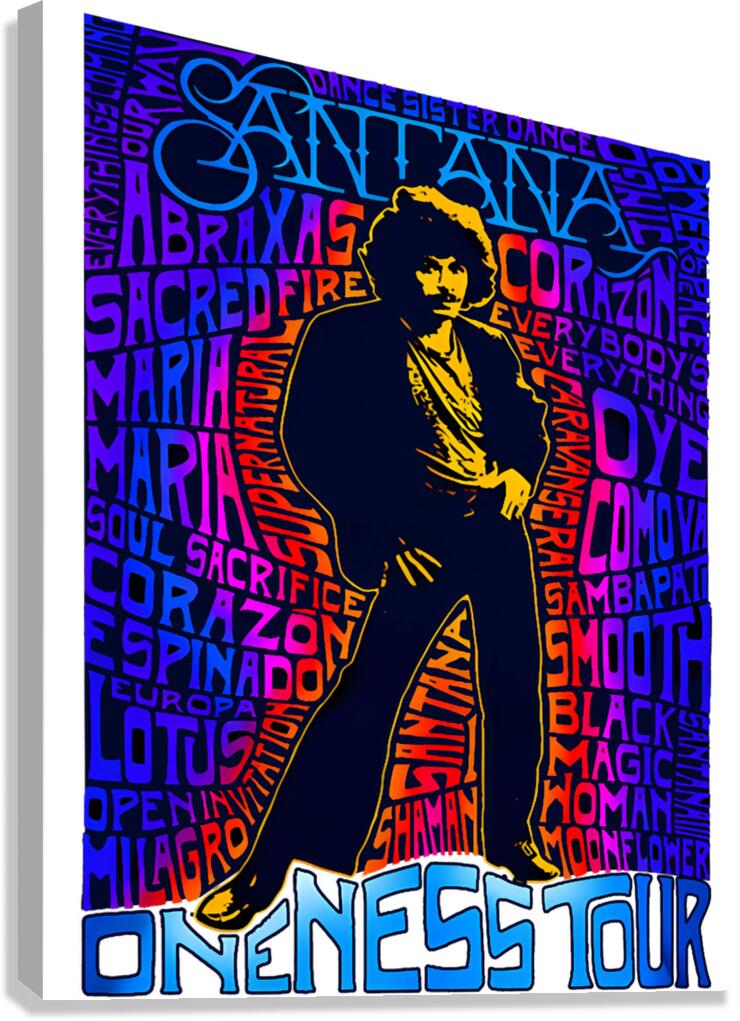 Santana 27 Canvas Print