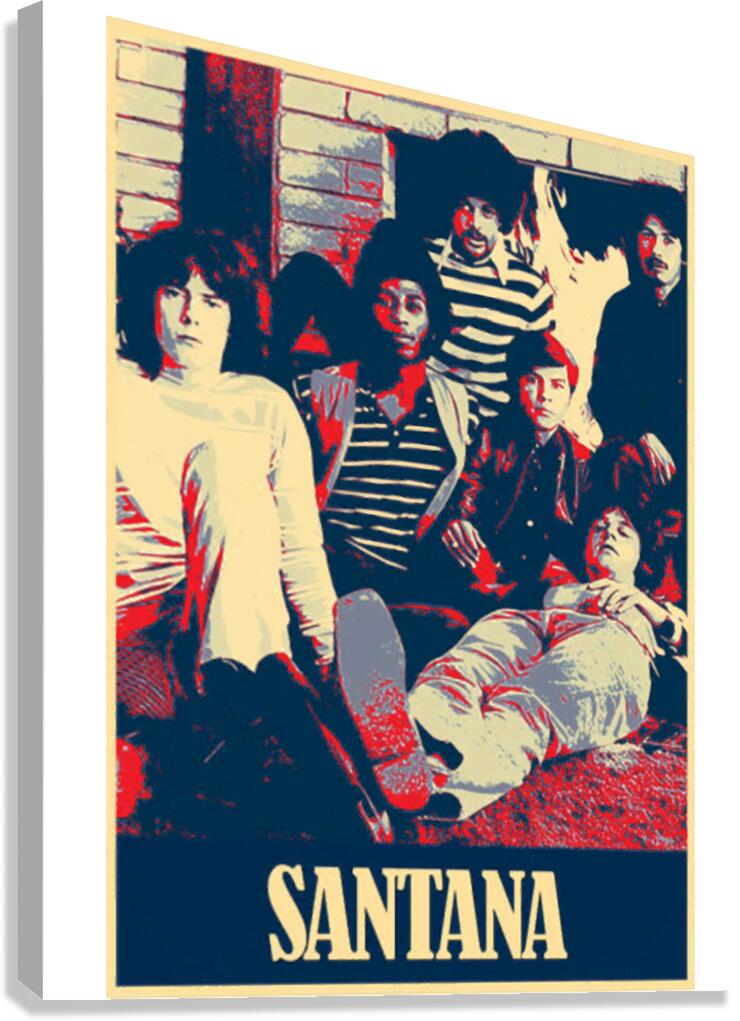 Santana 41 Canvas Print