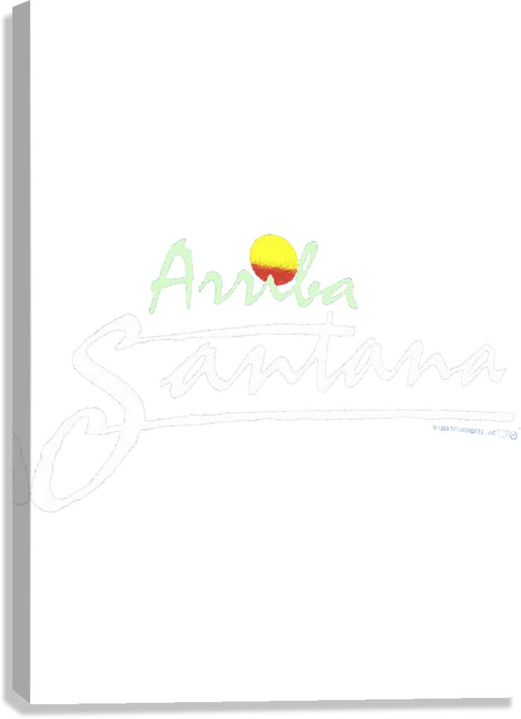 Santana 43 Canvas Print