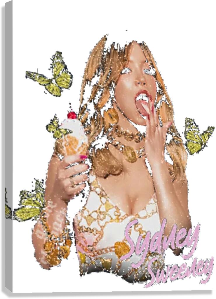 Sydney Sweeney 3 Canvas Print