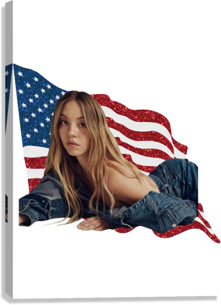 Sydney Sweeney 8 Canvas Print