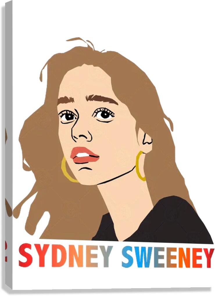 Sydney Sweeney 9 Canvas Print