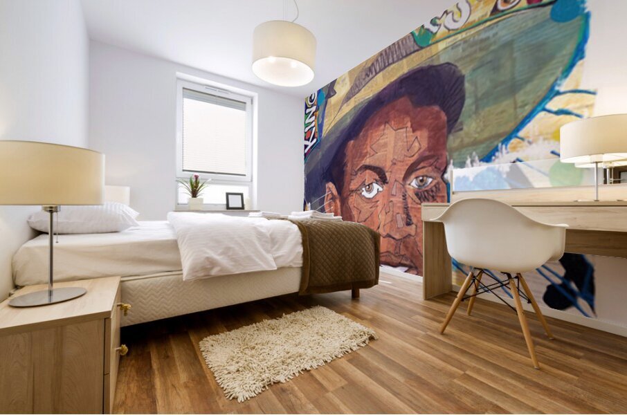 Robert Johnson 13 Mural print