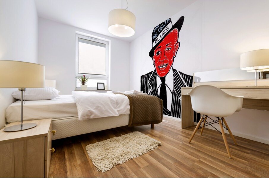 Robert Johnson 19 Mural print