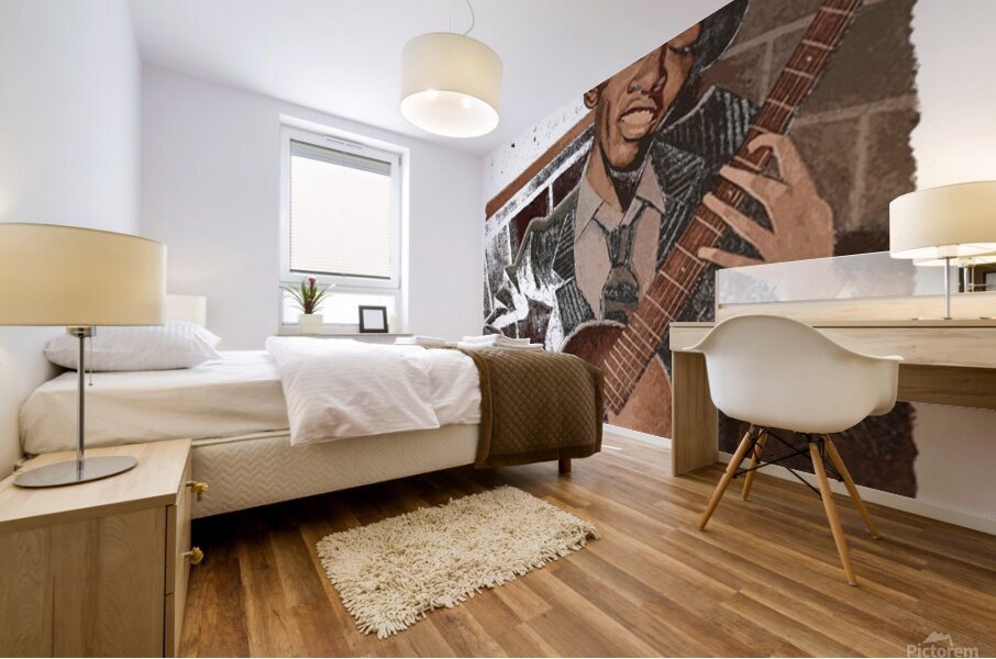 Robert Johnson 27 Mural print