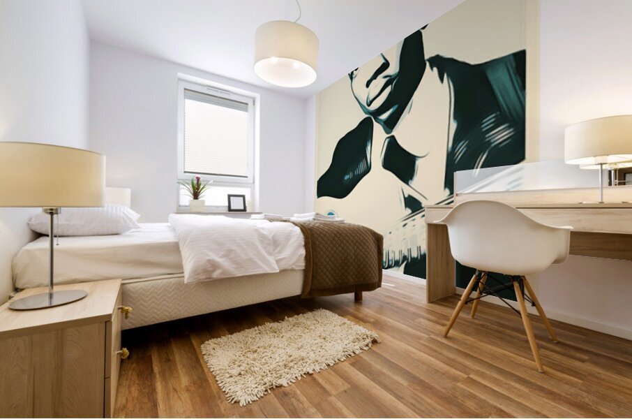 Robert Johnson 39 Mural print