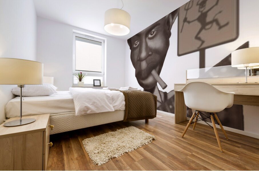 Robert Johnson 41 Mural print