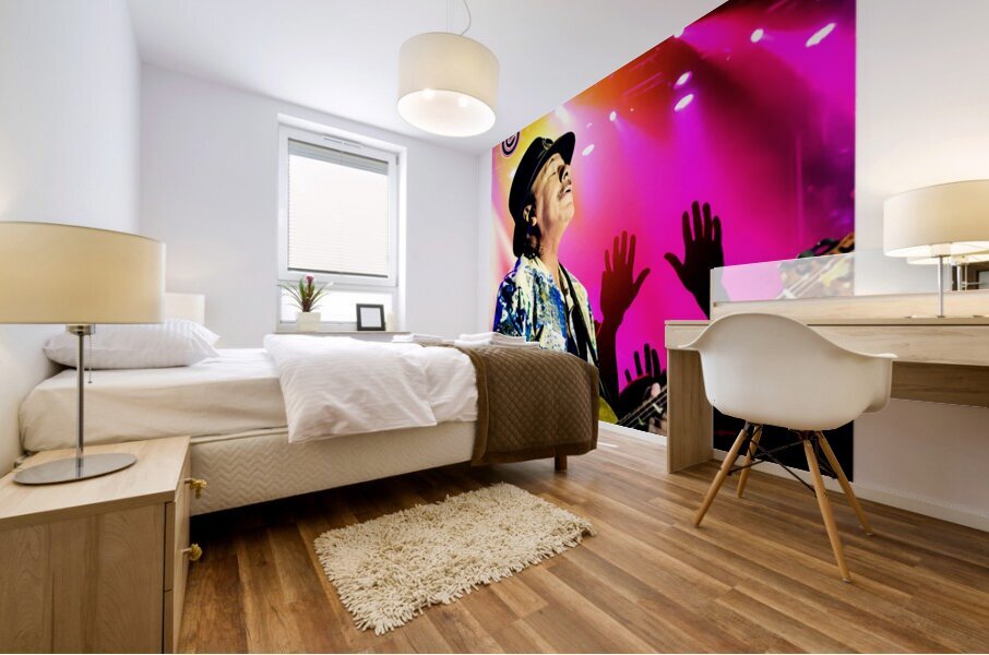 Santana 17 Mural print