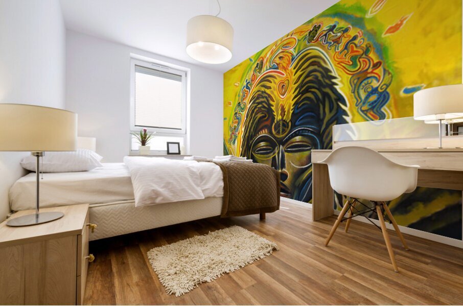 Santana 19 Mural print