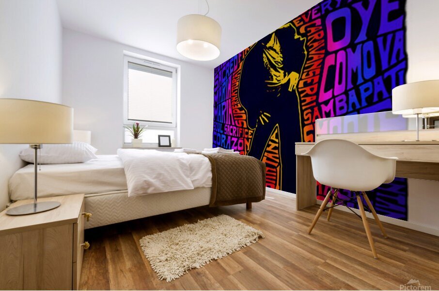 Santana 24 Mural print