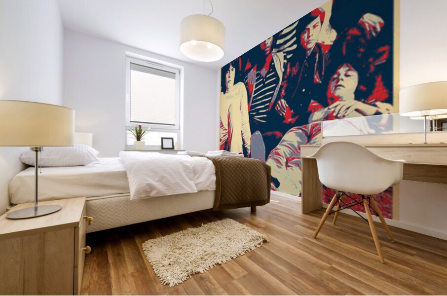Santana 41 Mural print