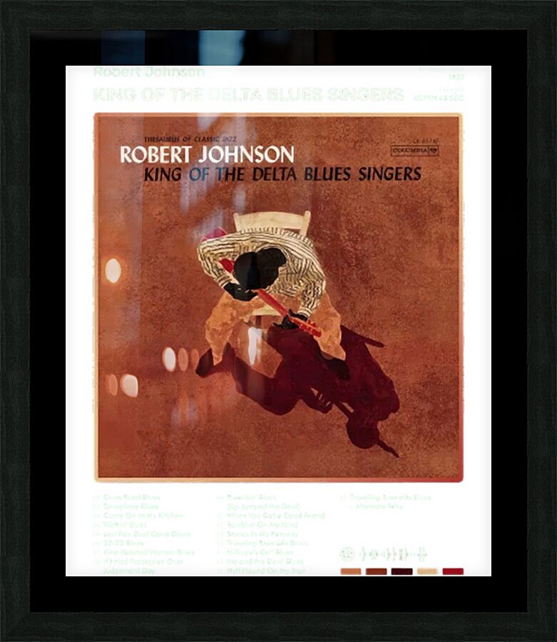 Robert Johnson 7 Picture Frame print